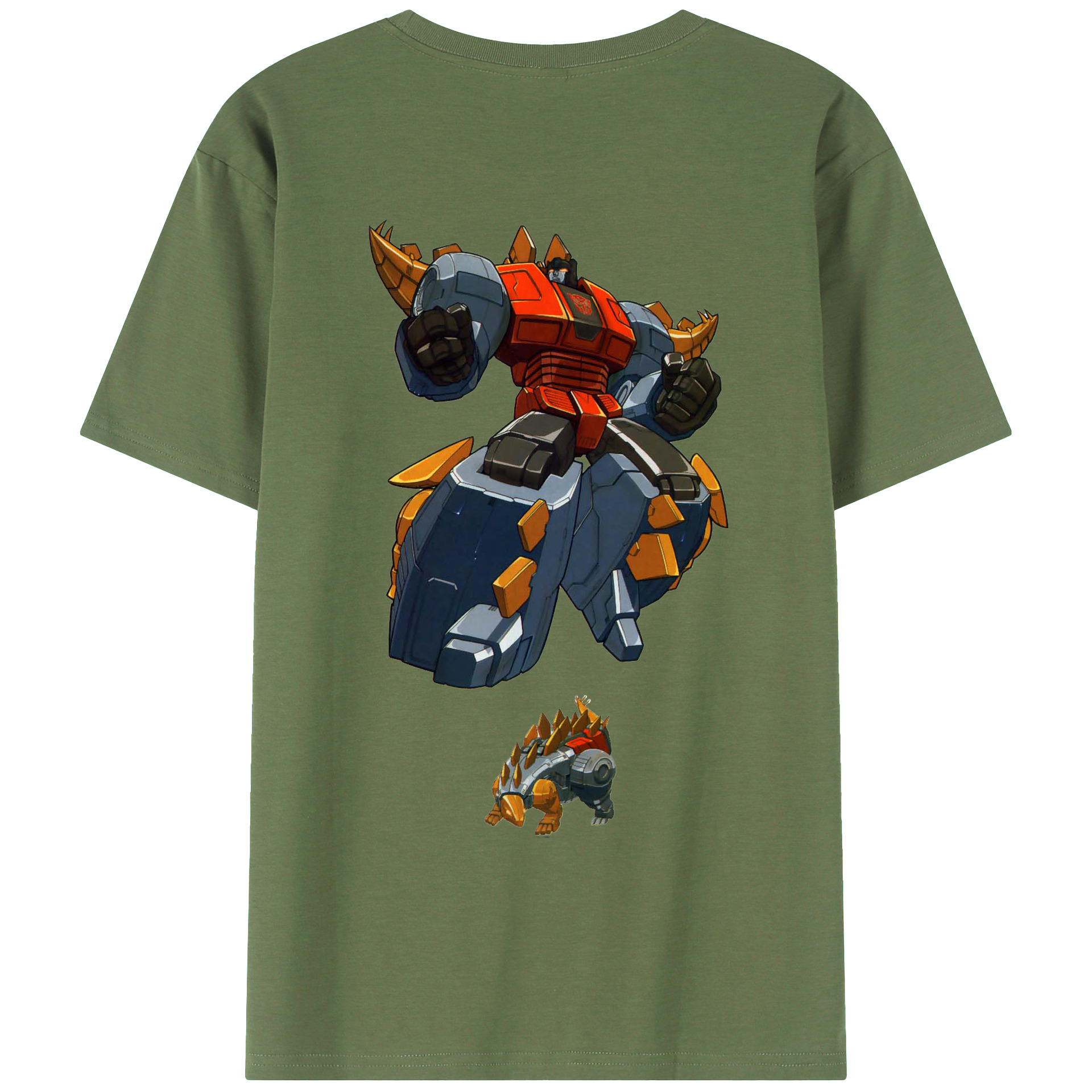 （画像用）  綿100％ メンズ半袖Tシャツ（バックプリント） 通気性